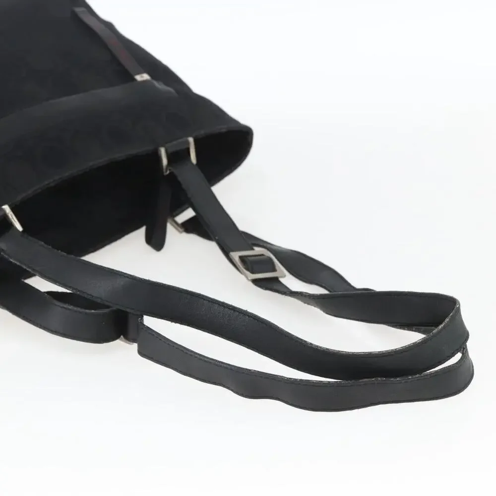 Salvatore Ferragamo Nylon Tote Bag Black